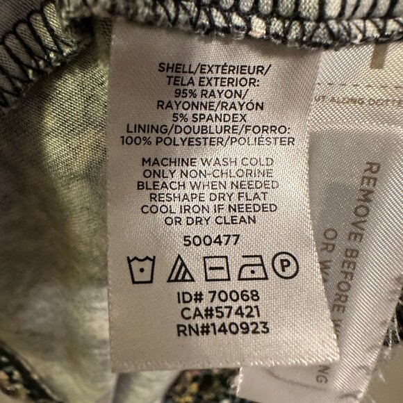 Loft Floral Wrap Dress, L. Soft & Comfortable - Picture 6 of 8